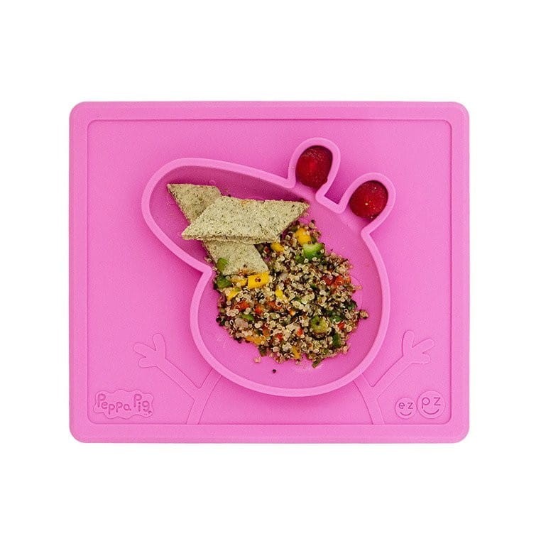 Silikonowy Talerzyk Podkładka 2w1 Peppa Pig - ezpz