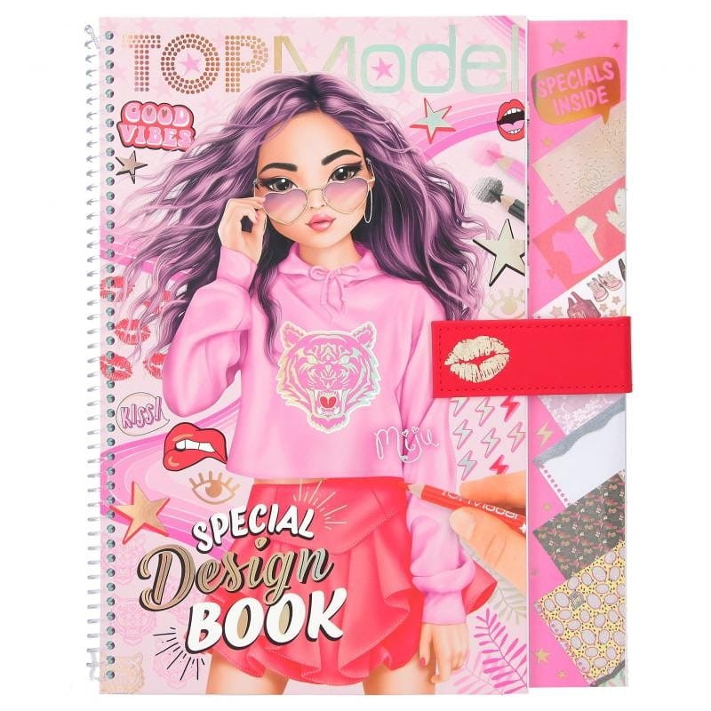 Szkicownik Projektowanie Ubrań Special Design Book - Top Model
