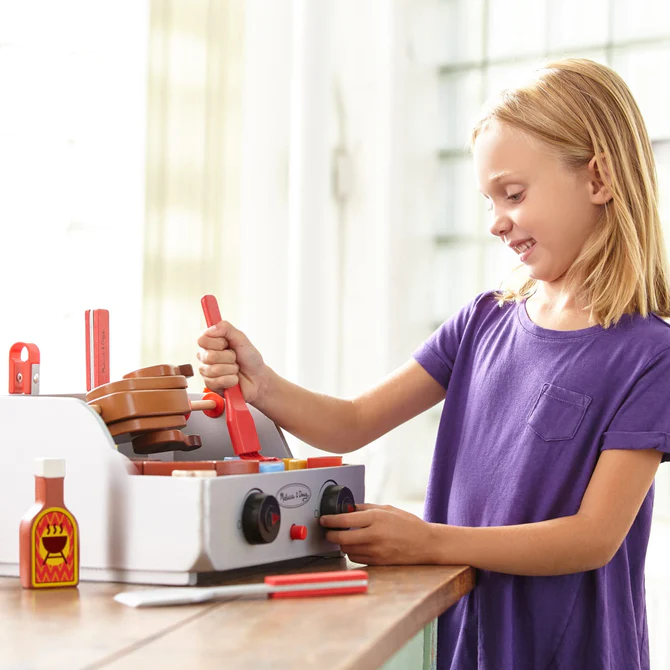 Drewniany Grill z Akcesoriami - Melissa and Doug