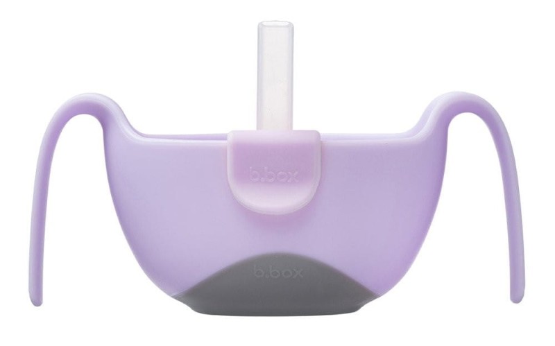 Kubek niewysypek ze słomką 3w1 Gelato Boysenberry - B.box