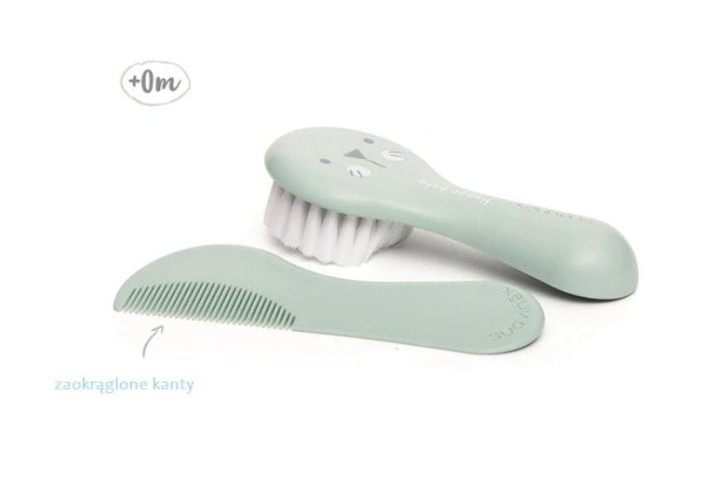 Zestaw do manicure dla niemowląt miętowy Hygge - Suavinex