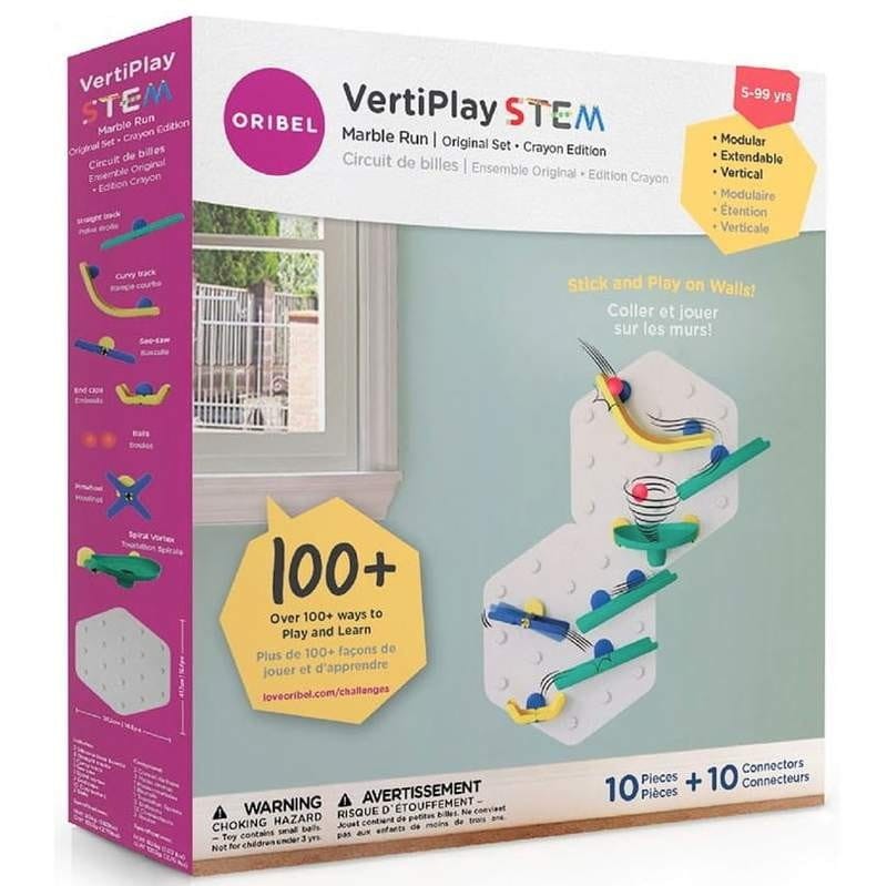Kulodrom naklejany, zestaw  Marble Run TORNADO - ORIBEL