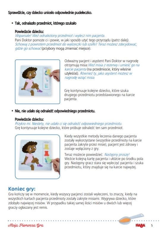 Moja pierwsza gra Wizyta u lekarza - Haba