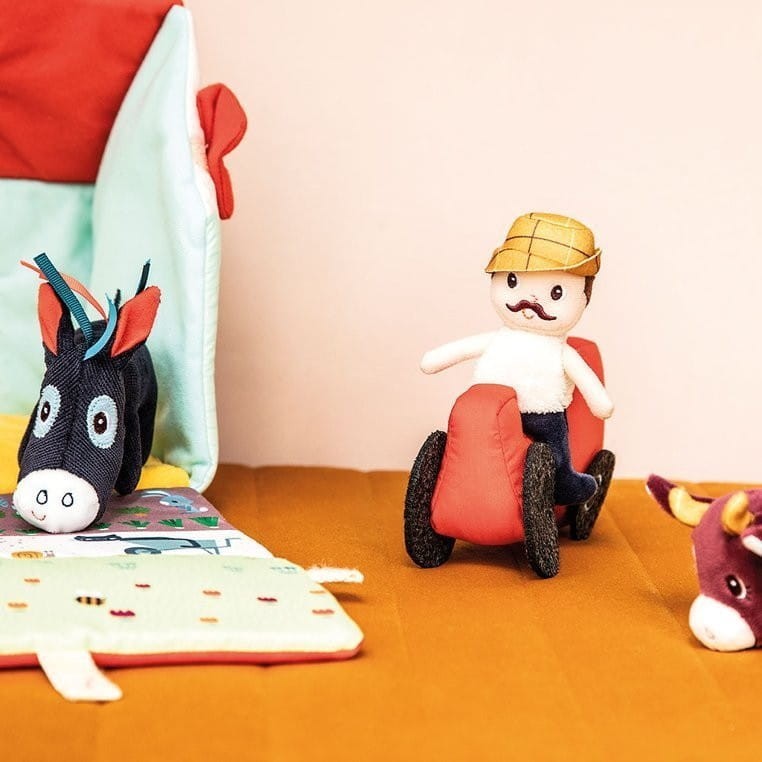 Pluszowy Domek Farma, Rolnik i Zwierzątka - Lilliputiens