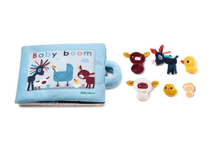Książeczka Sensoryczna miękka Baby Boom - Lilliputiens