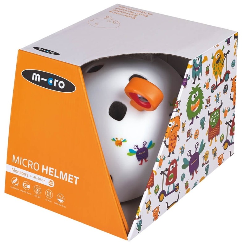 Dziecięcy Kask Micro Monsters V2 XS 46-50 cm - Micro