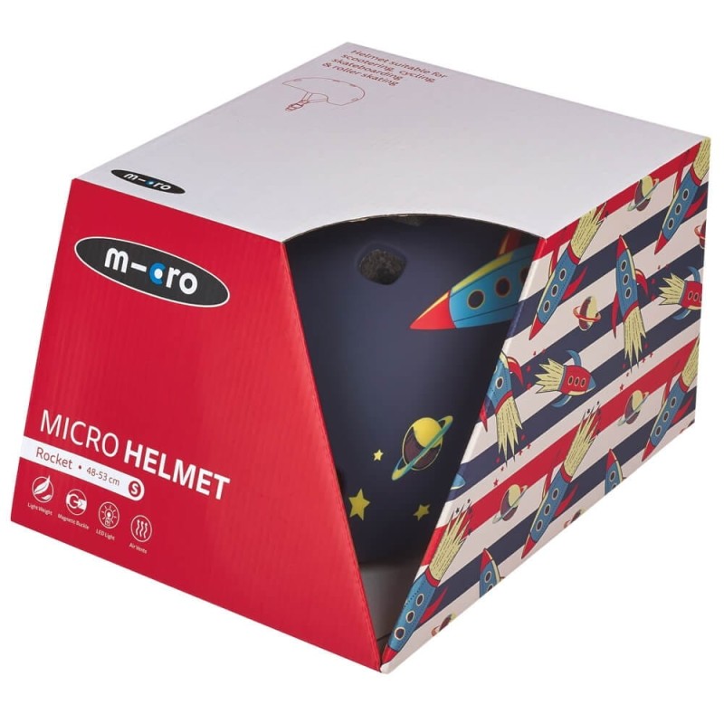 Kask Dziecięcy Micro Doodle Rockey V2 XS 46-50 cm - Micro