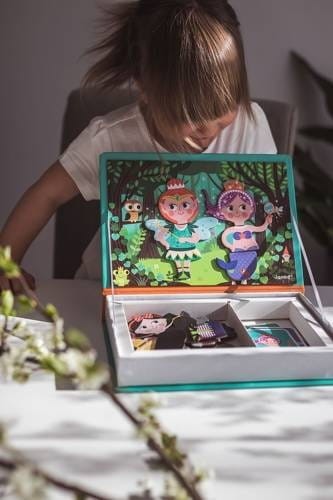 Magnetyczna Układanka Baśń Magnetibook - Janod