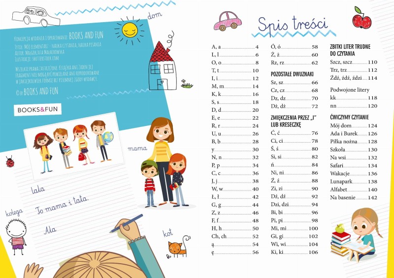 Mój Elementarz. Nauka czytania i pisania