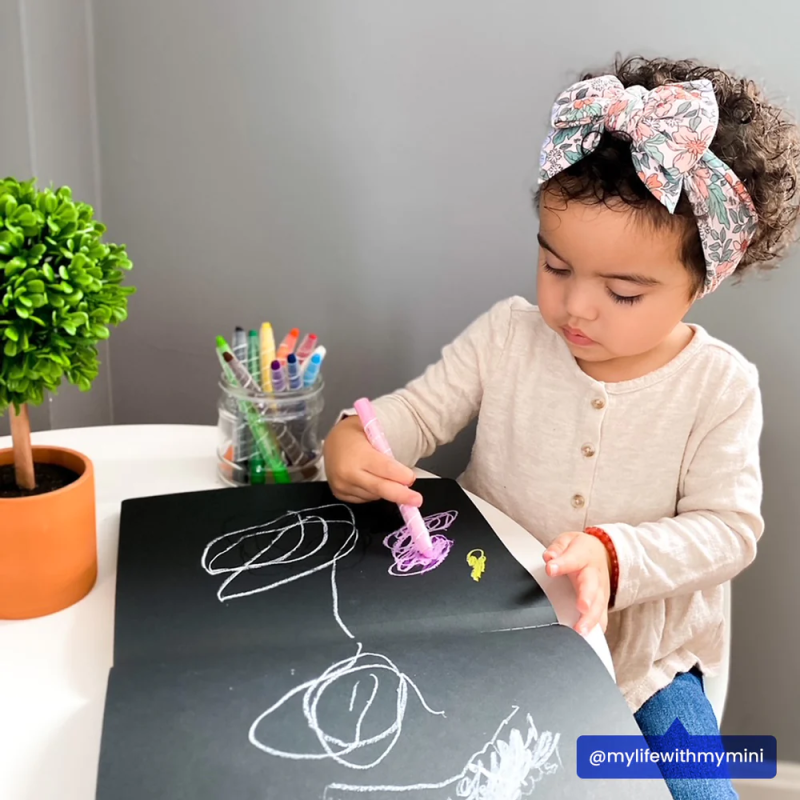 Kredki Olejne Pastelowe w Wysuwanym Etui 12 szt. Twisty Stix - Ooly