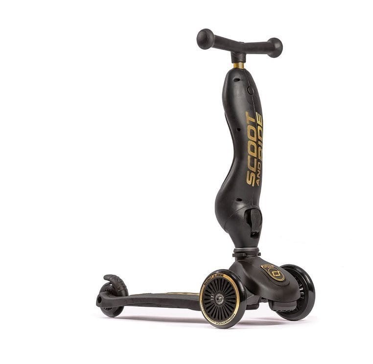 Hulajnoga Jeździk Highwaykick1 Black & Gold - Scoot & Ride