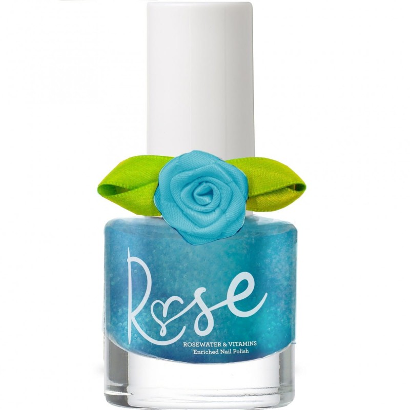 Lakier do paznokci zdejmowany jak naklejka Peel-off Niebieski Rose - Snails