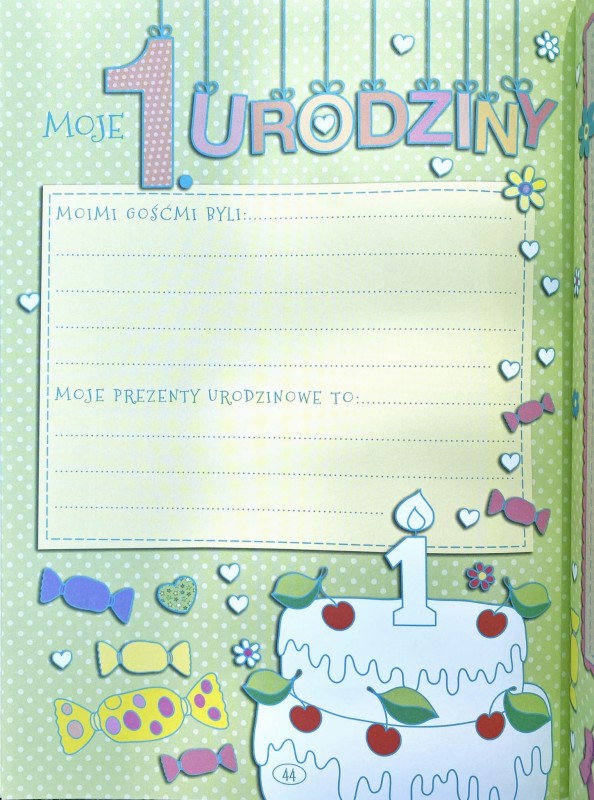 Album dziecka - pamiątka dzieciństwa