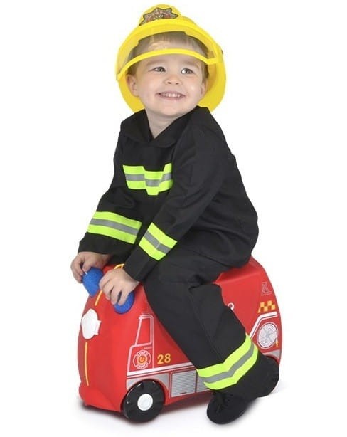 Walizka Jeździk Wóz Strażacki - Trunki