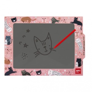 Znikopis podróżny tablica ścieralna Koty - Apli Kids