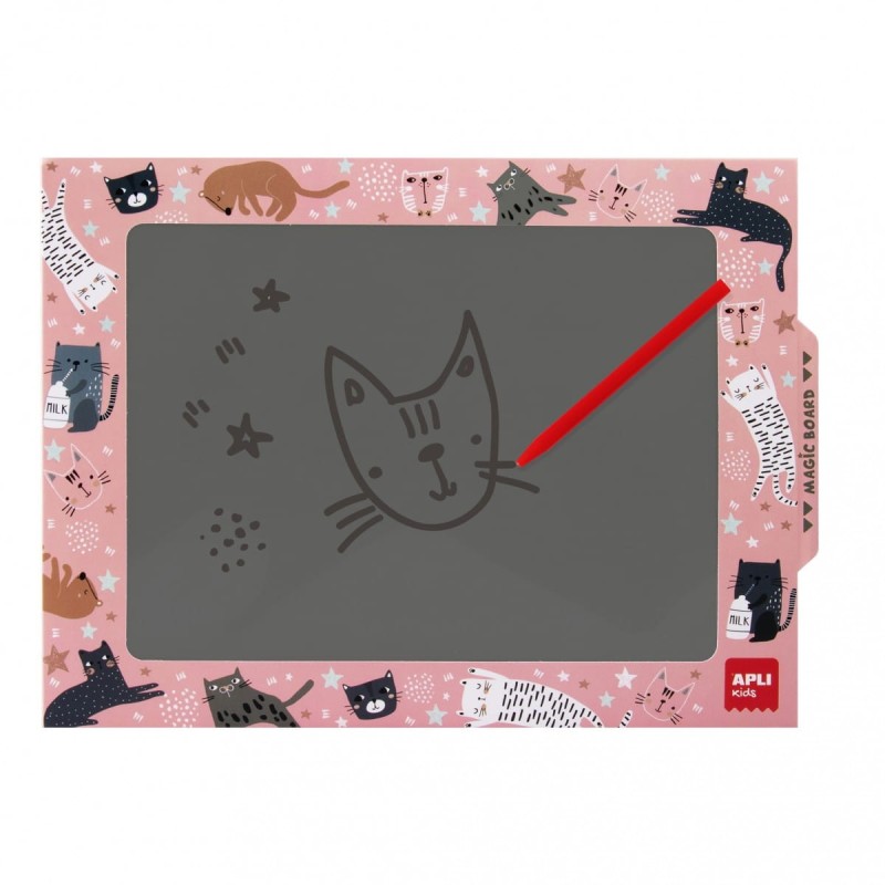 Znikopis podróżny tablica ścieralna Koty - Apli Kids
