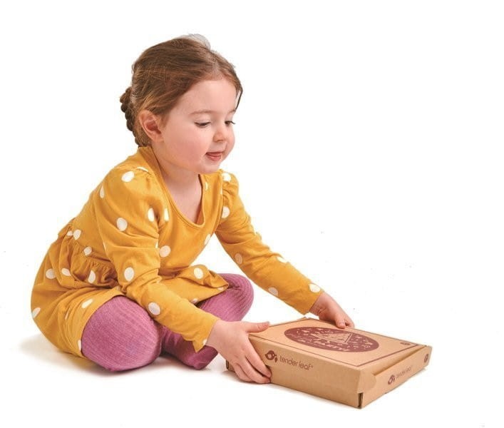 Drewniana Pizza z Dodatkami - Tender Leaf Toys