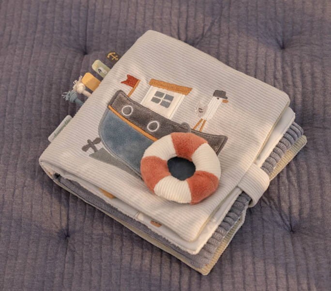 Miękka Książeczka z Lusterkiem Sailors Bay - Little Dutch