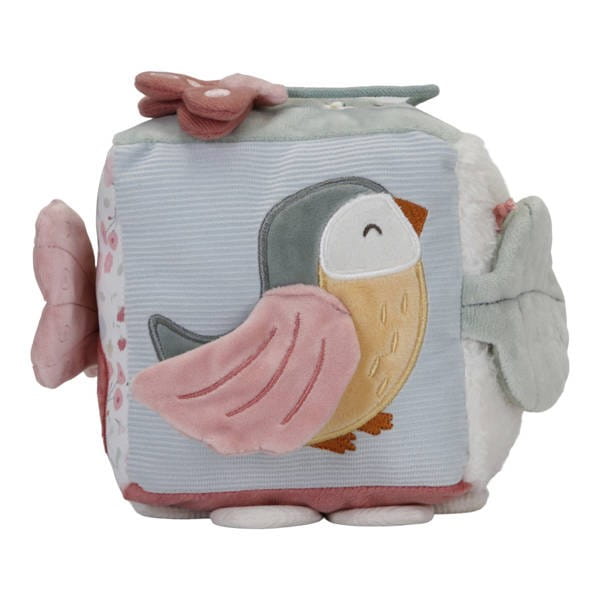 Miękka Kostka Aktywizująca Flowers & Butterflies - Little Dutch