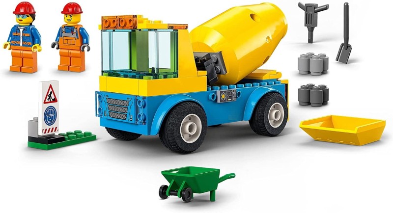 Klocki Lego City 60325 Ciężarówka z betoniarką - Lego