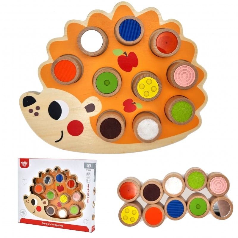 Układanka sensoryczna Jeż - Tooky Toy