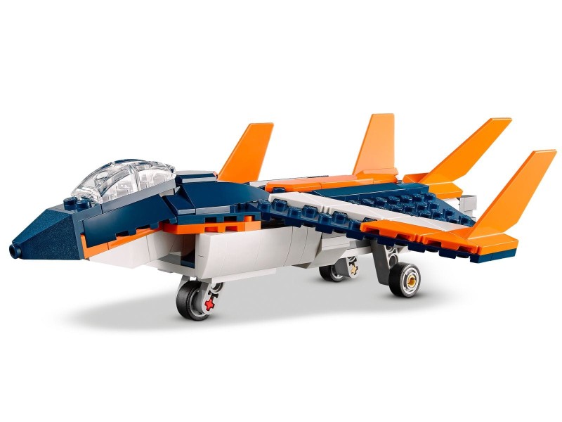 Klocki LEGO Creator 3w1 Odrzutowiec naddźwiękowy 31126