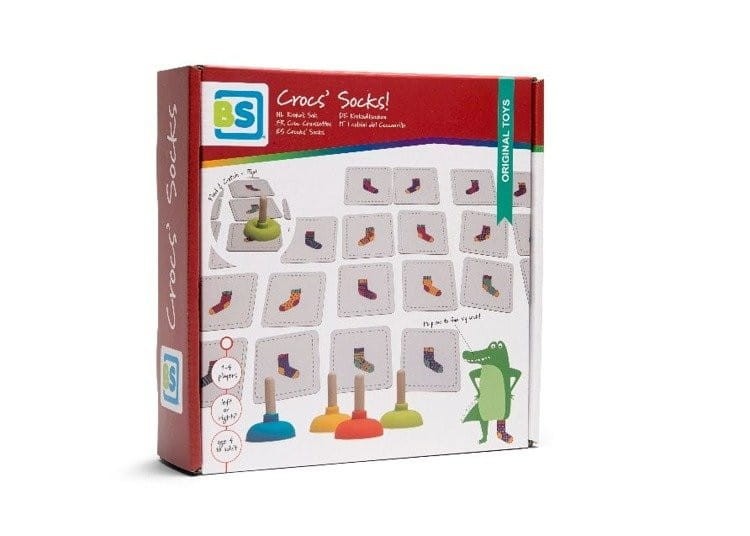 Gra z Przyssawką Dopasuj Skarpetkę Crocs' Socks - Bs Toys