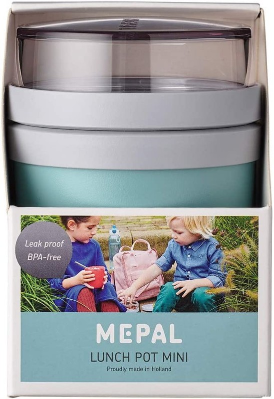 Podwójny Pojemnik na Jedzenie Green Lunchpot Ellipse - Mepal