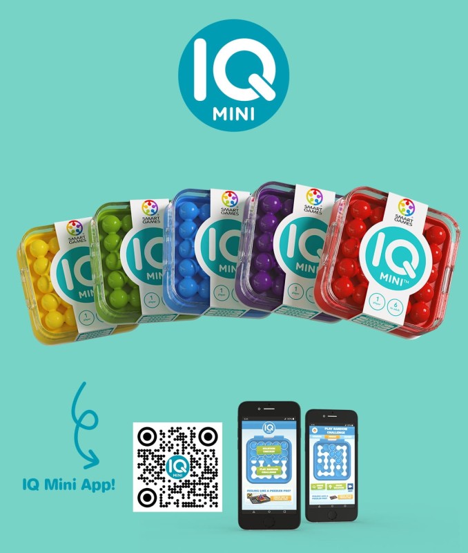 Gra Logiczna IQ Mini Smart Games - 1 szt.