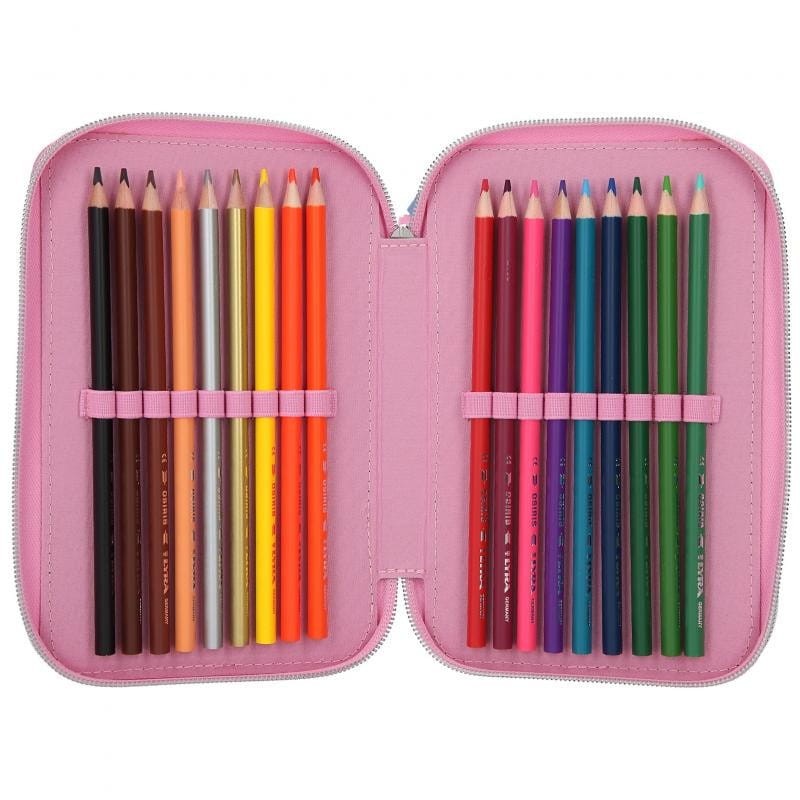 Podświetlany Piórnik Szkolny z Wyposażeniem Led - TOPModel