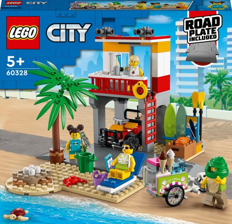 Zestaw Lego 60328 Stanowisko ratownicze na plaży
