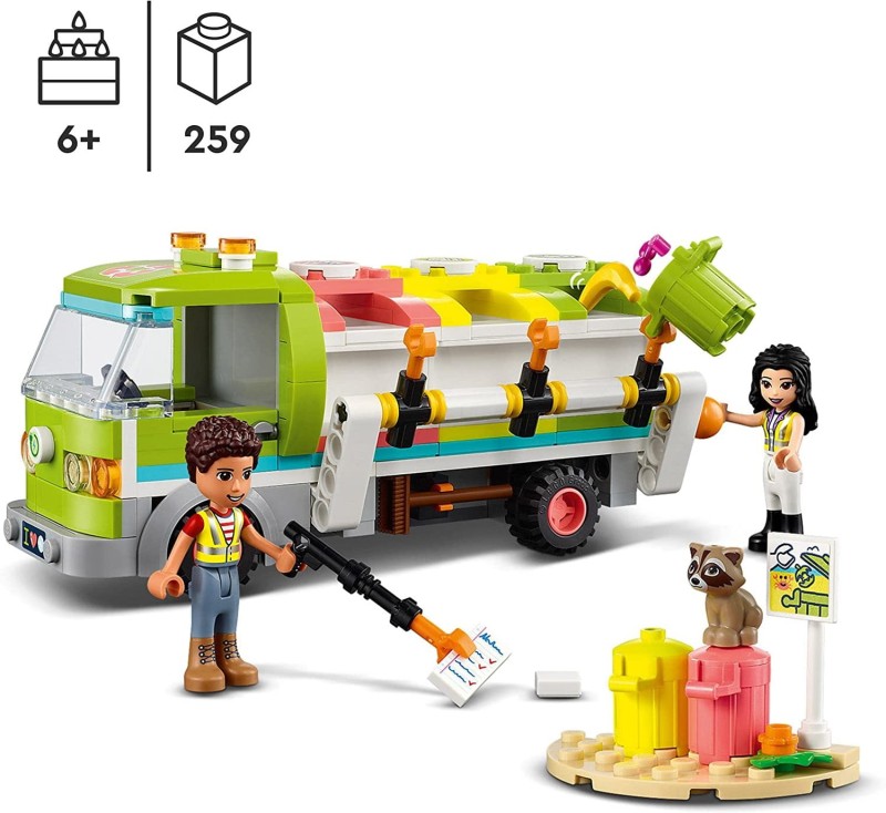 Klocki LEGO Friends Ciężarówka recyklingowa 41712