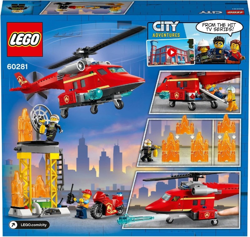 Klocki LEGO Strażacki helikopter ratunkowy 60281