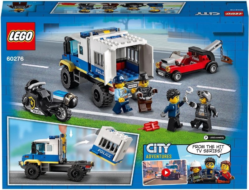 Klocki LEGO City Policyjny konwój więzienny 60276