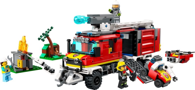 Terenowy Pojazd Straży Pożarnej Lego 60374