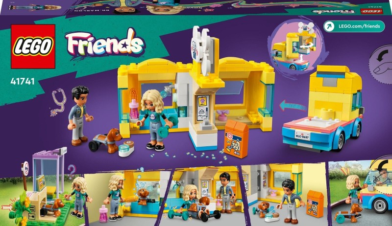 Lego Friends  Furgonetka Ratunkowa dla Psów 41741