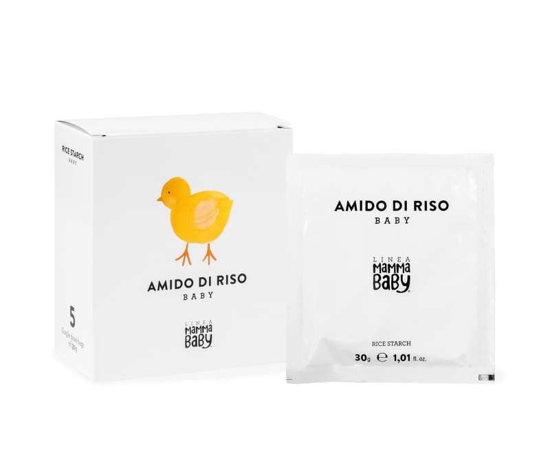 Skrobia Ryżowa 5 x 30g Amido di Riso - Linea MammaBaby