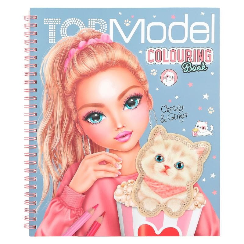 Kolorowanka z Naklejkami Słodki Kotek - TOPModel