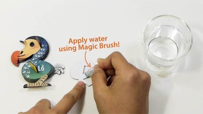 Eugy Ptak Dodo Układanka 3D Puzzle