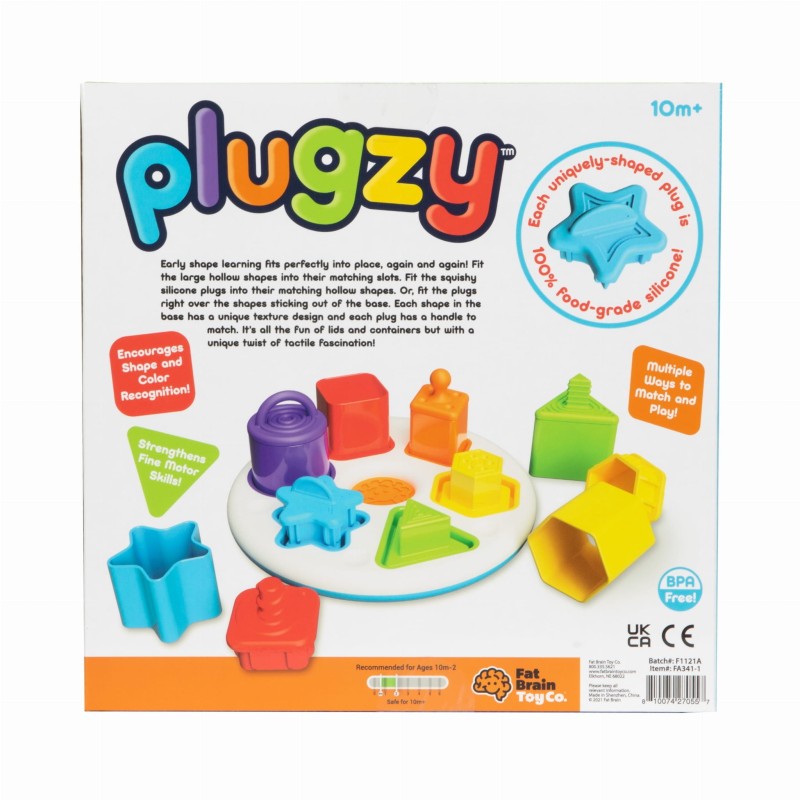 Sorter z Pokrywkami Plugzy - Fat Brain Toys