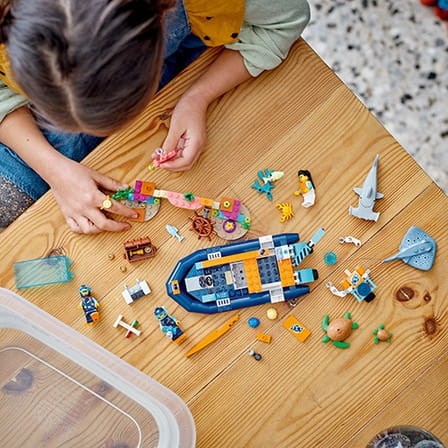 Łódź do Nurkowania Badacza Lego City 60377