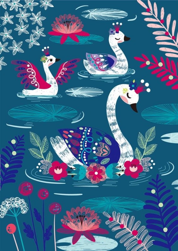 Duże Wydrapywanki Tajemniczy Ogród 15 szt. Scratch - Avenir