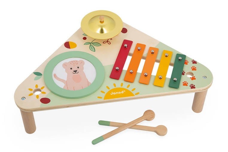 Stolik muzyczny z instrumentami Sunshine JANOD