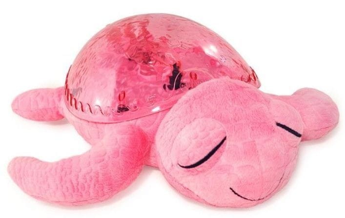 Lampka Nocna z Dźwiękiem Żółw Tranquil Turtle róż - Cloud b