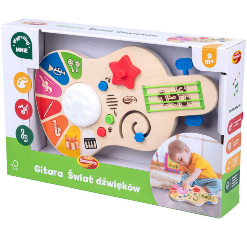 Gitara Świat Dźwięków Instrumenty Dummel Discavery