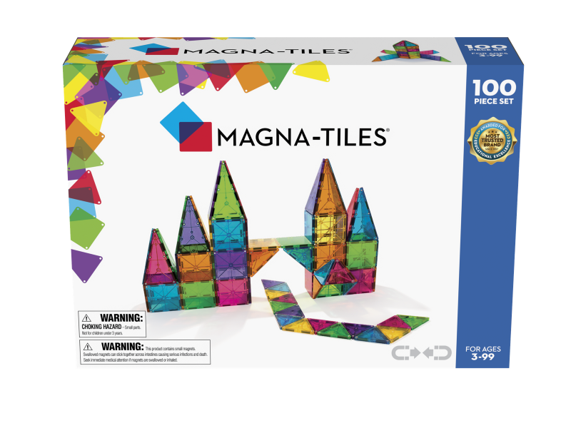 MAGNA-TILES Klocki Magnetycze zestaw 100 el. Classic
