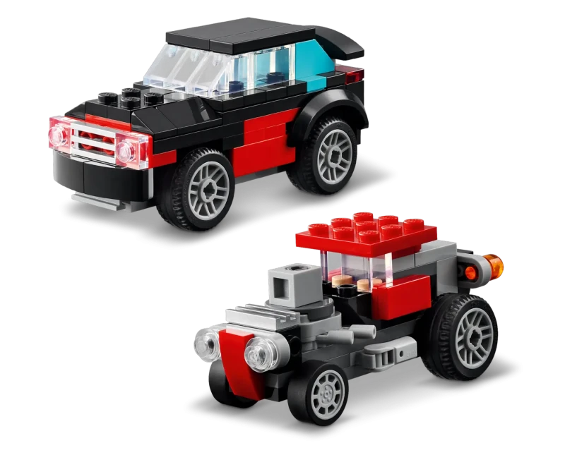 Lego Ciężarówka z platformą i helikopterem 31146
