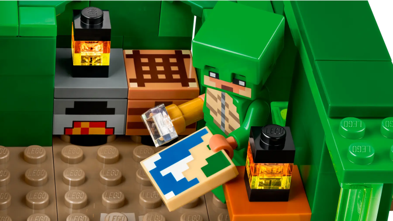 Domek na plaży żółwi Lego Minecraft 21254