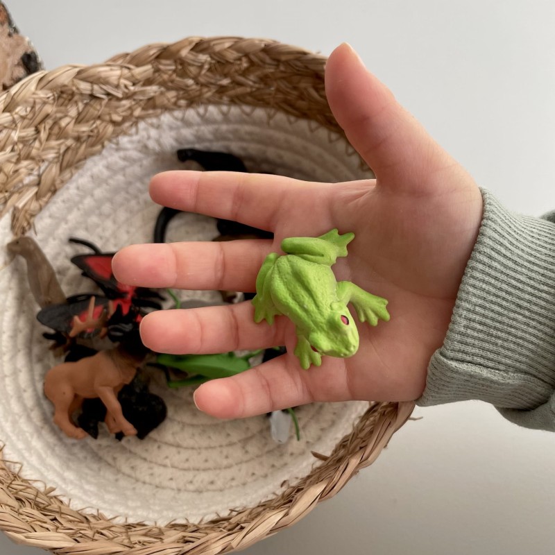 Zwierzęta Leśne 12 szt. Zestaw Figurek w Tubie Safari Ltd.
