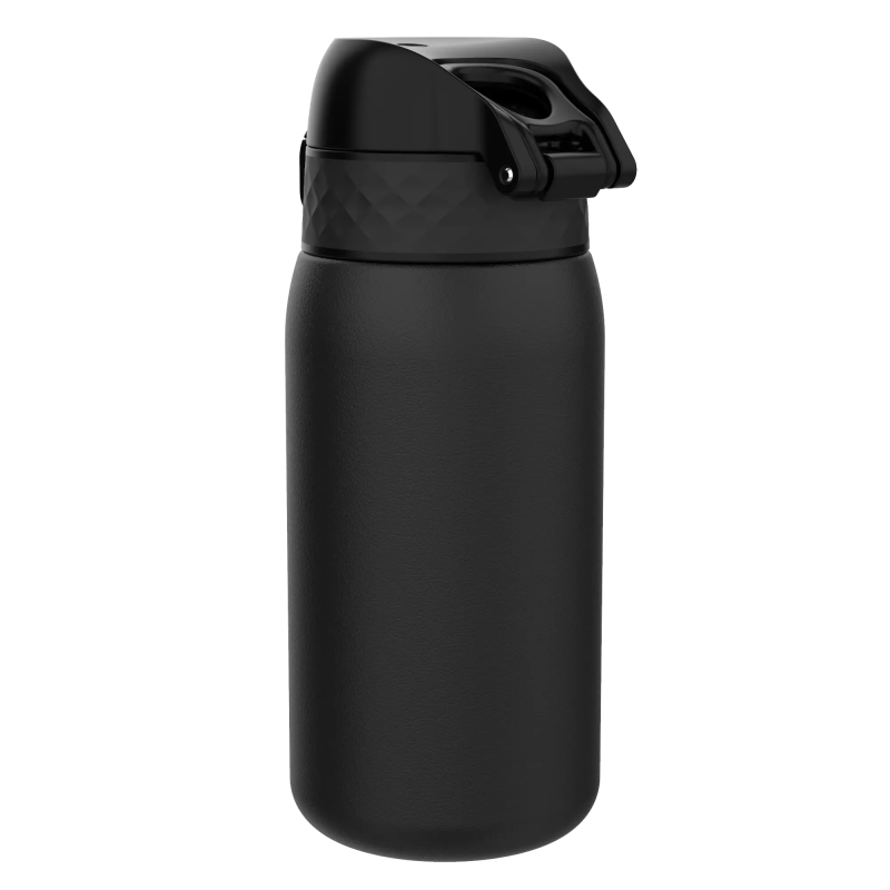 ION8 Bidon ze Stali Nierdzewnej Czarny 400 ml